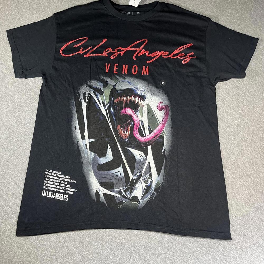 Marvel CV Los Angeles Venom Men’s Medium Graphic T-Shirt Venom superhero graphic